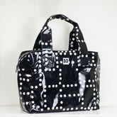 サムネイル：ボックスバッグ オイルクロス Fro BLACK 