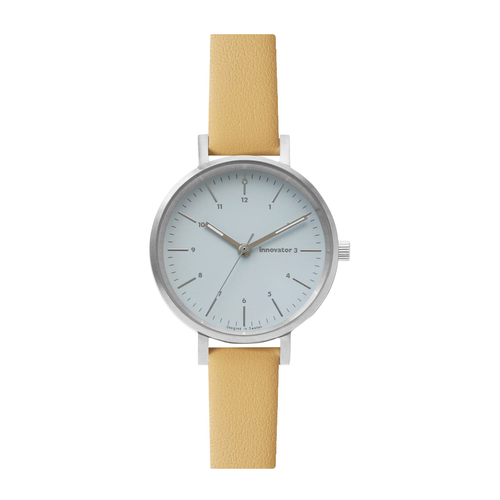  腕時計 エンケルレザー 32mm ベージュ（innovator / イノベーター）