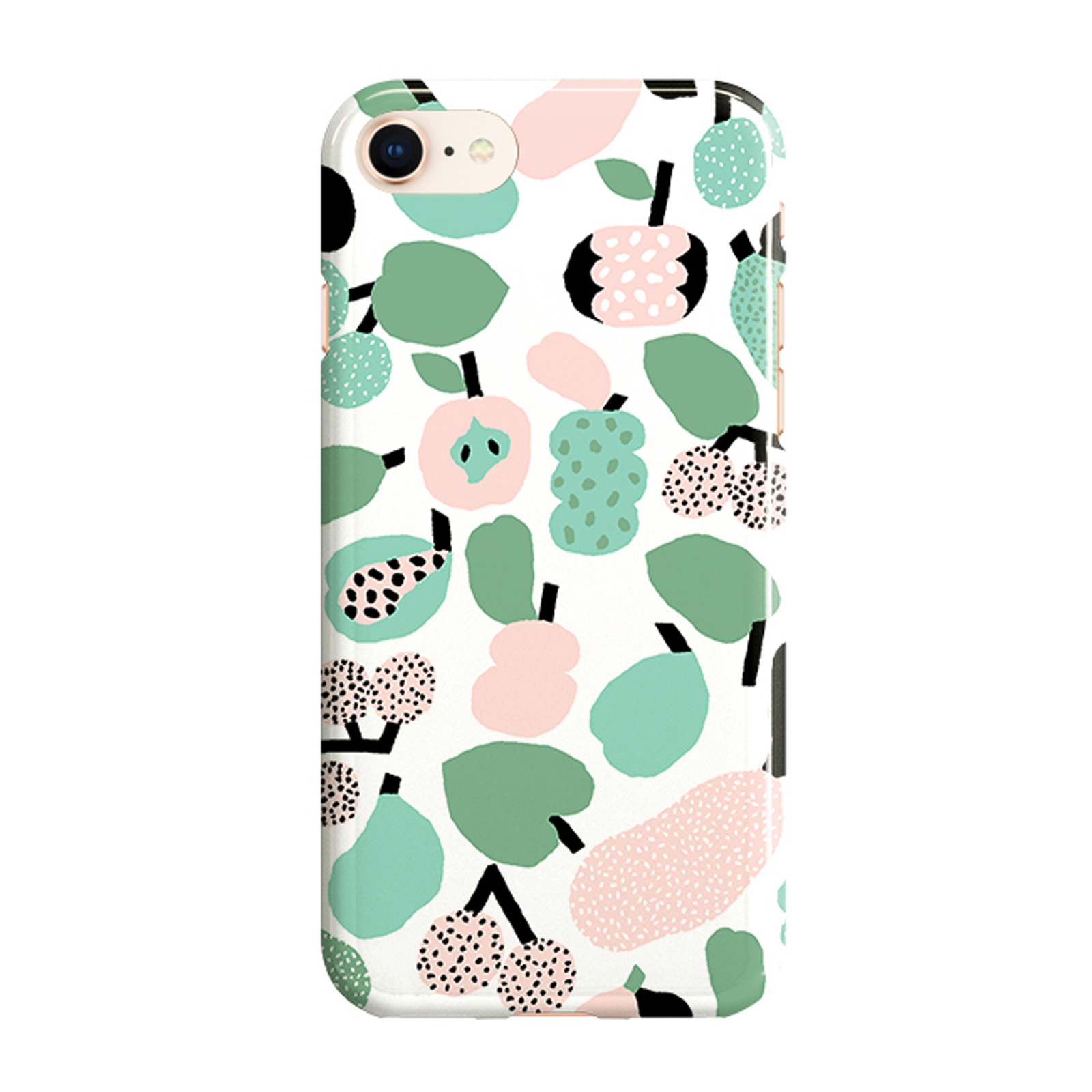 kauniste カウニステ iPhoneケース Tutti Frutti ライトグリーン