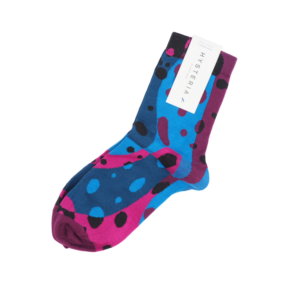 パティーアンクルソックス PATTY ANKLE SOCK ブルー/ピンク/パープル（HYSTERIA ヒステリア）