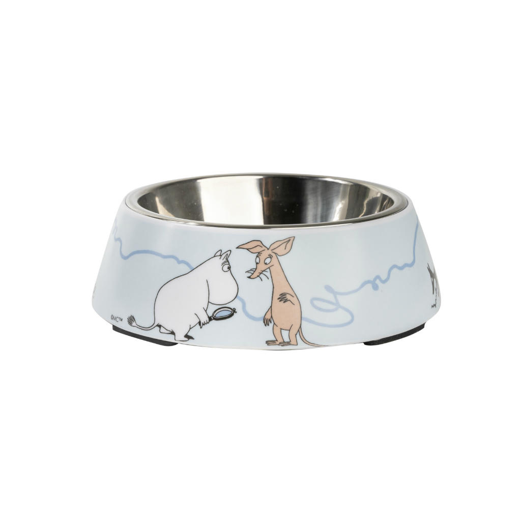 muurla ムールラ MOOMIN ムーミン ペットフードボウル Sブルー 