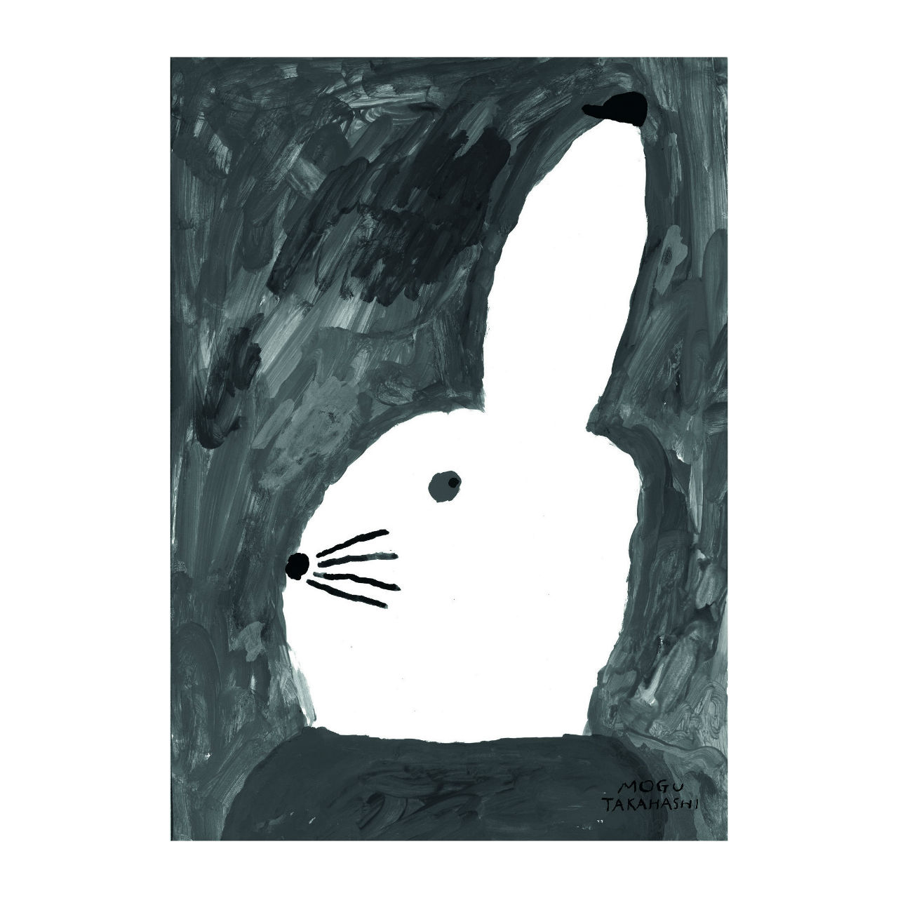 Fine Little Day ポスター RABBIT WITH SMALL HAT 50 × 70 cm