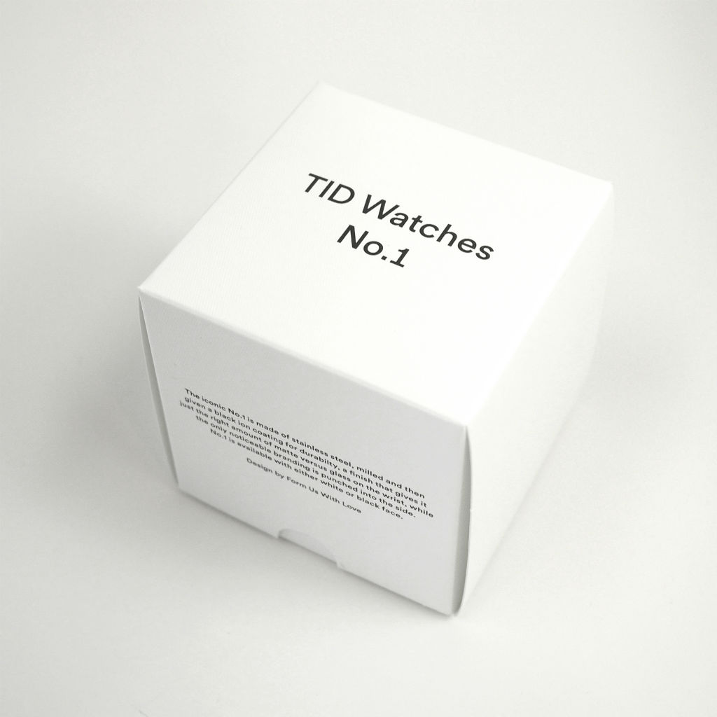 TID Watches ティッドウォッチ No.1 White 腕時計 36mm Natural TID Watches ティッドウォッチ No.1 White 腕時計 36mm Natural